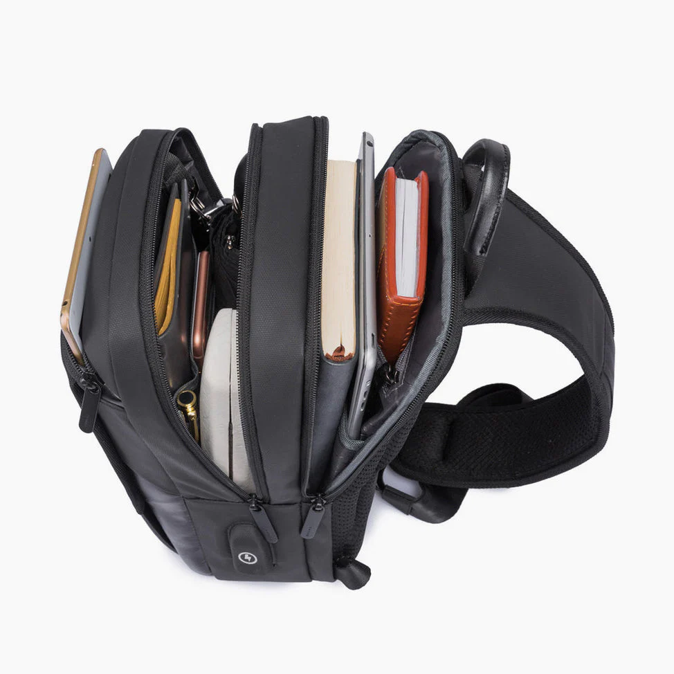 •Bange Line - Sac Bandoulière, Noir - Image 6